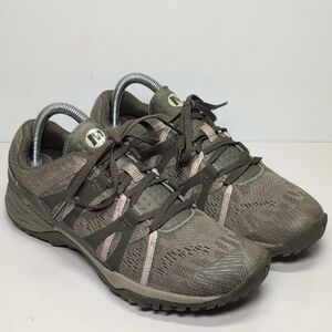 Merrell Siren Hex Q2 hiking form 2 olive green sneakers womans size 10 EU 41